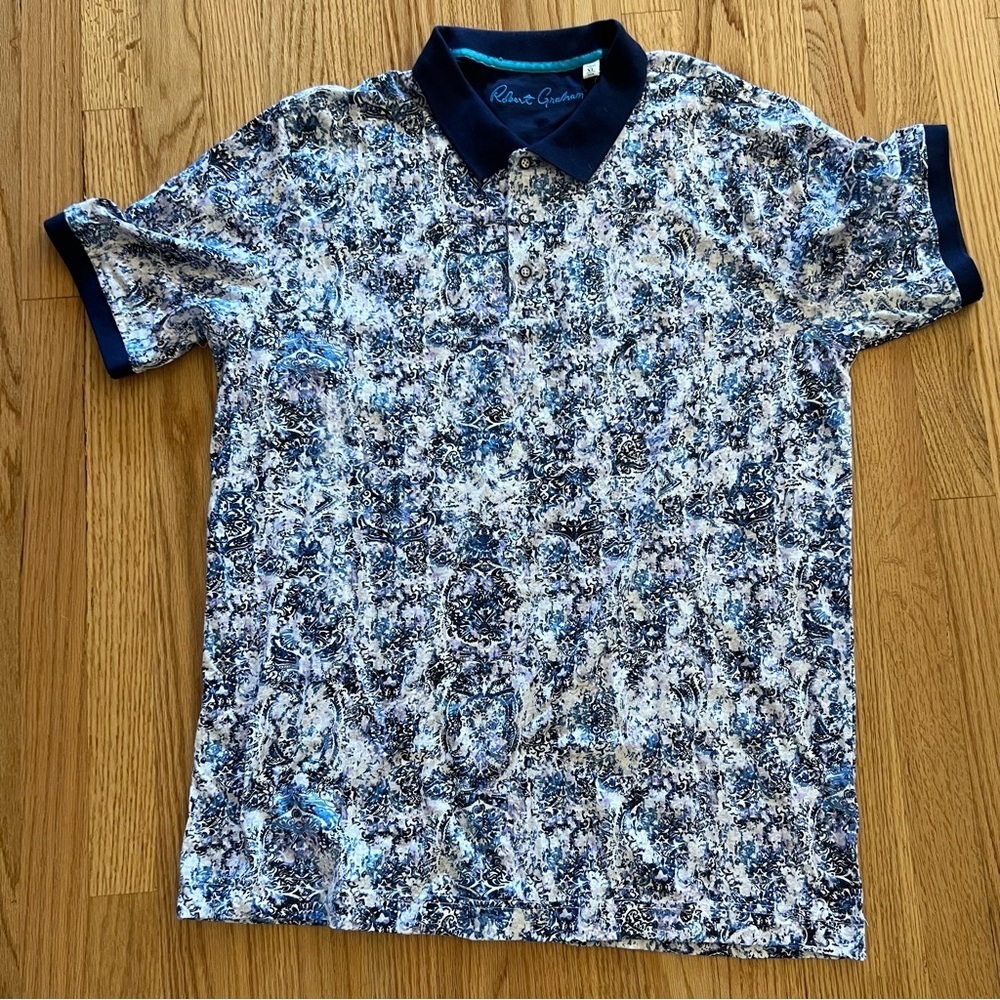 NWT Robert Graham polo shirt